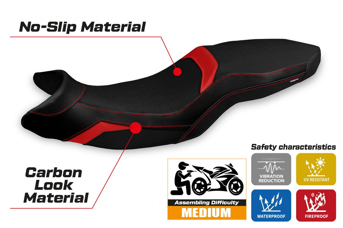Yhteensopiva istuinpäällinen - BMW F 900 XR 2019-2025 - mod Tartu Comfort System