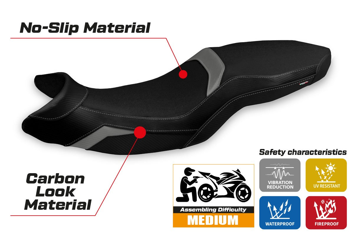 Yhteensopiva istuinpäällinen - BMW F 900 XR 2019-2025 - mod Tartu Comfort System