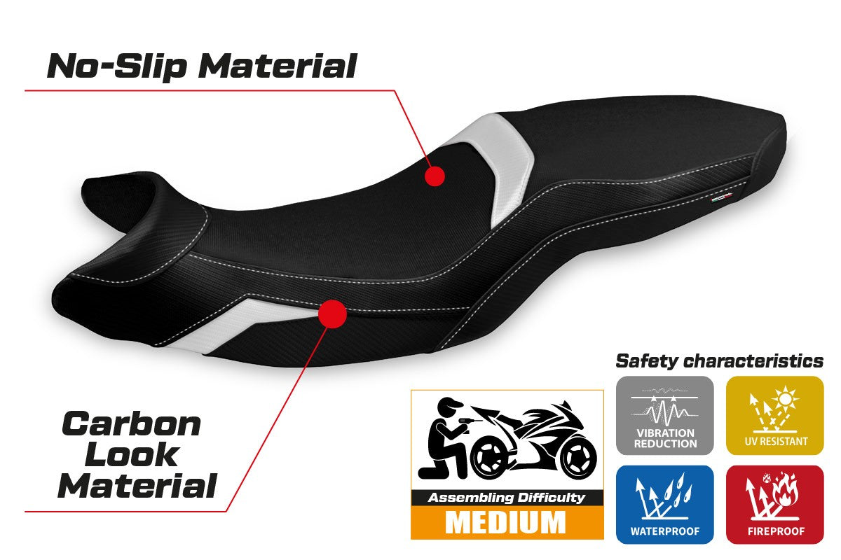 Yhteensopiva istuinpäällinen - BMW F 900 XR 2019-2025 - mod Tartu Comfort System