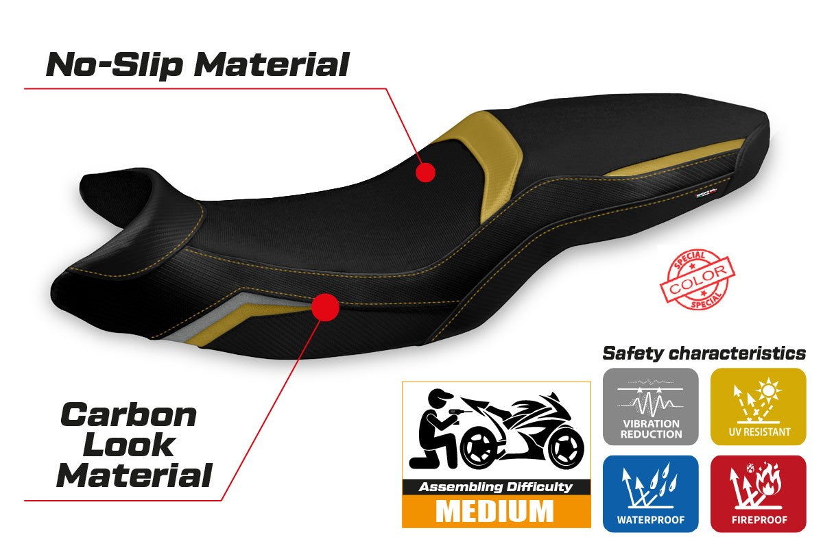 Yhteensopiva istuinpäällinen - BMW F 900 XR 2019-2025 - mod Tartu Special Color Comfort System