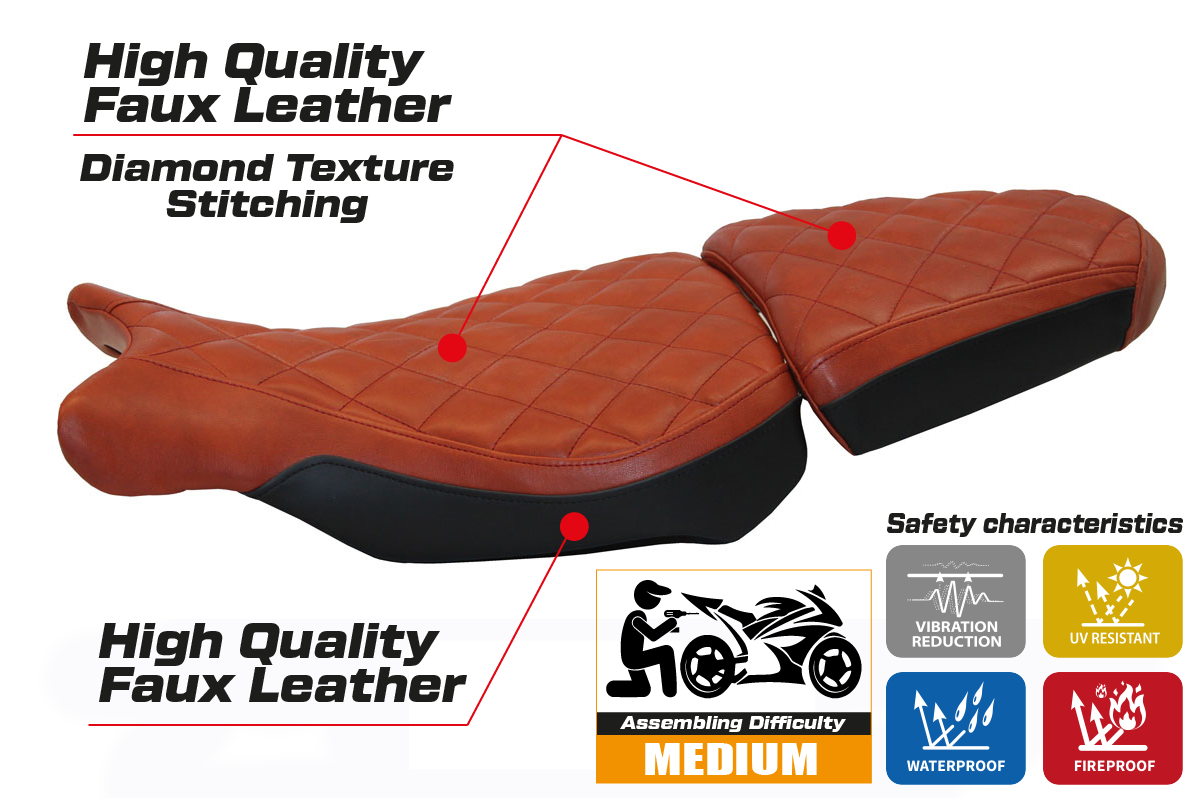 Yhteensopiva istuinpäällinen - BMW R 1200 NINE T 2014-2024 - mod Arnes