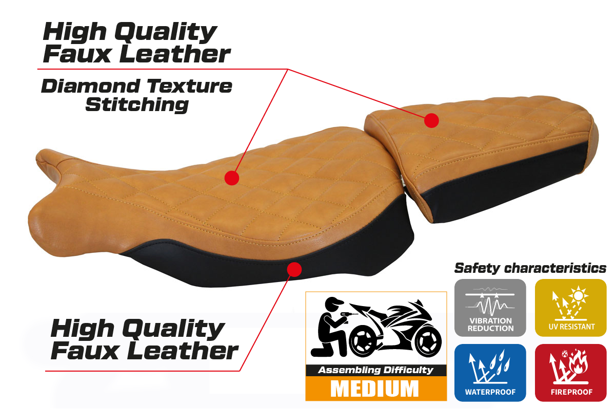 Yhteensopiva istuinpäällinen - BMW R 1200 NINE T 2014-2024 - mod Arnes