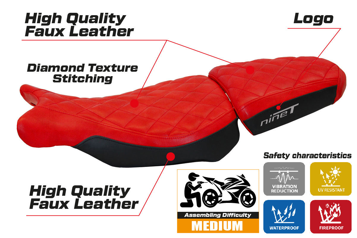 Yhteensopiva istuinpäällinen - BMW R 1200 NINE T 2014-2024 - mod Arnes