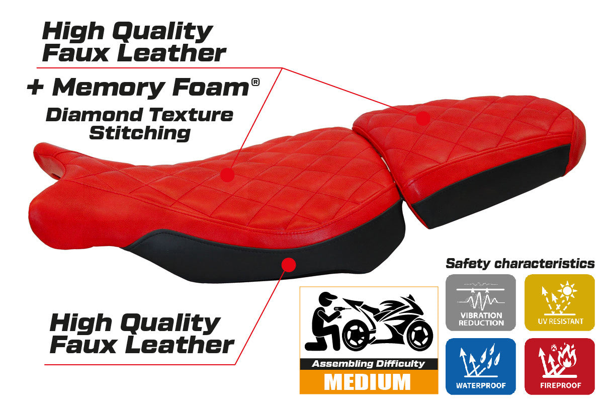 Yhteensopiva istuinpäällinen - BMW R 1200 NINE T (SCRAMBLER) 2014-2024 - mod Batea Comfort System