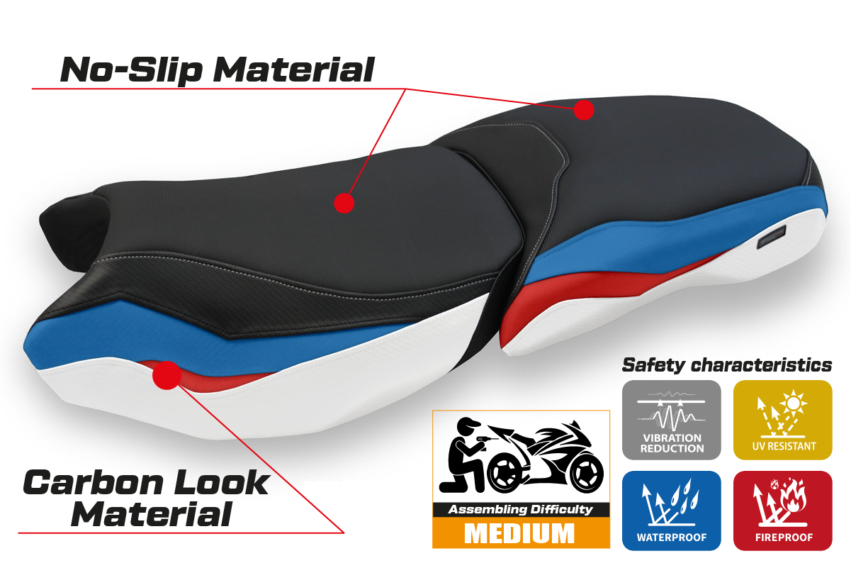 Yhteensopiva istuinpäällinen - BMW R 1250 GS ADVENTURE 2019-2024 - mod Baceno