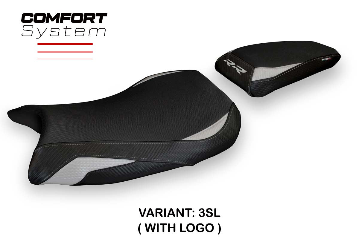 Yhteensopiva istuinpäällinen - BMW S 1000 RR 2019-2025 - mod Deruta 1 Comfort System