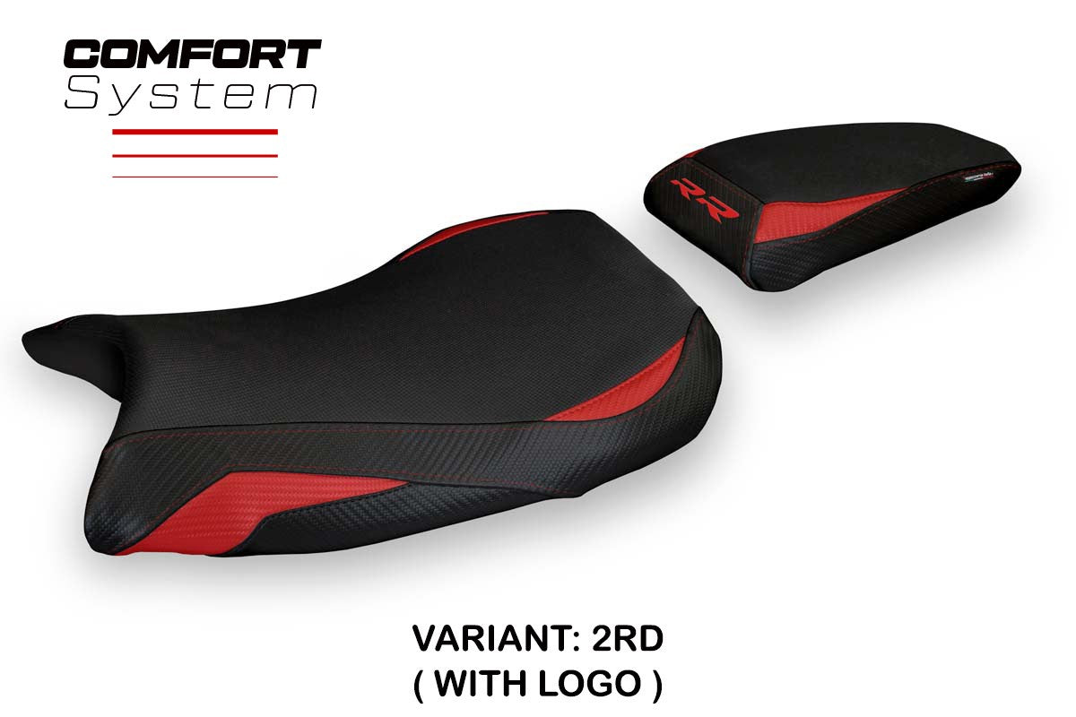 Yhteensopiva istuinpäällinen - BMW S 1000 RR 2019-2025 - mod Deruta 1 Comfort System