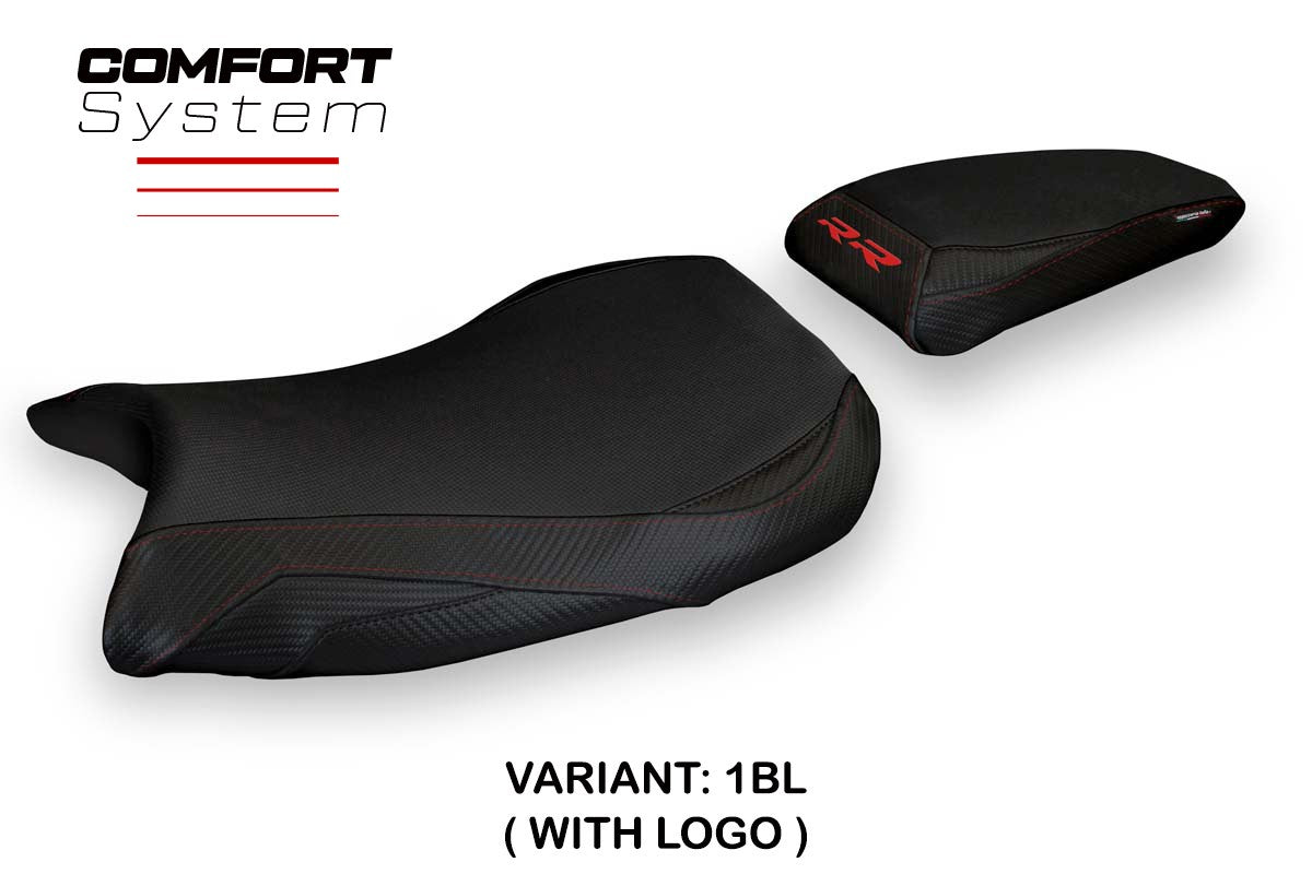 Yhteensopiva istuinpäällinen - BMW S 1000 RR 2019-2025 - mod Deruta 1 Comfort System