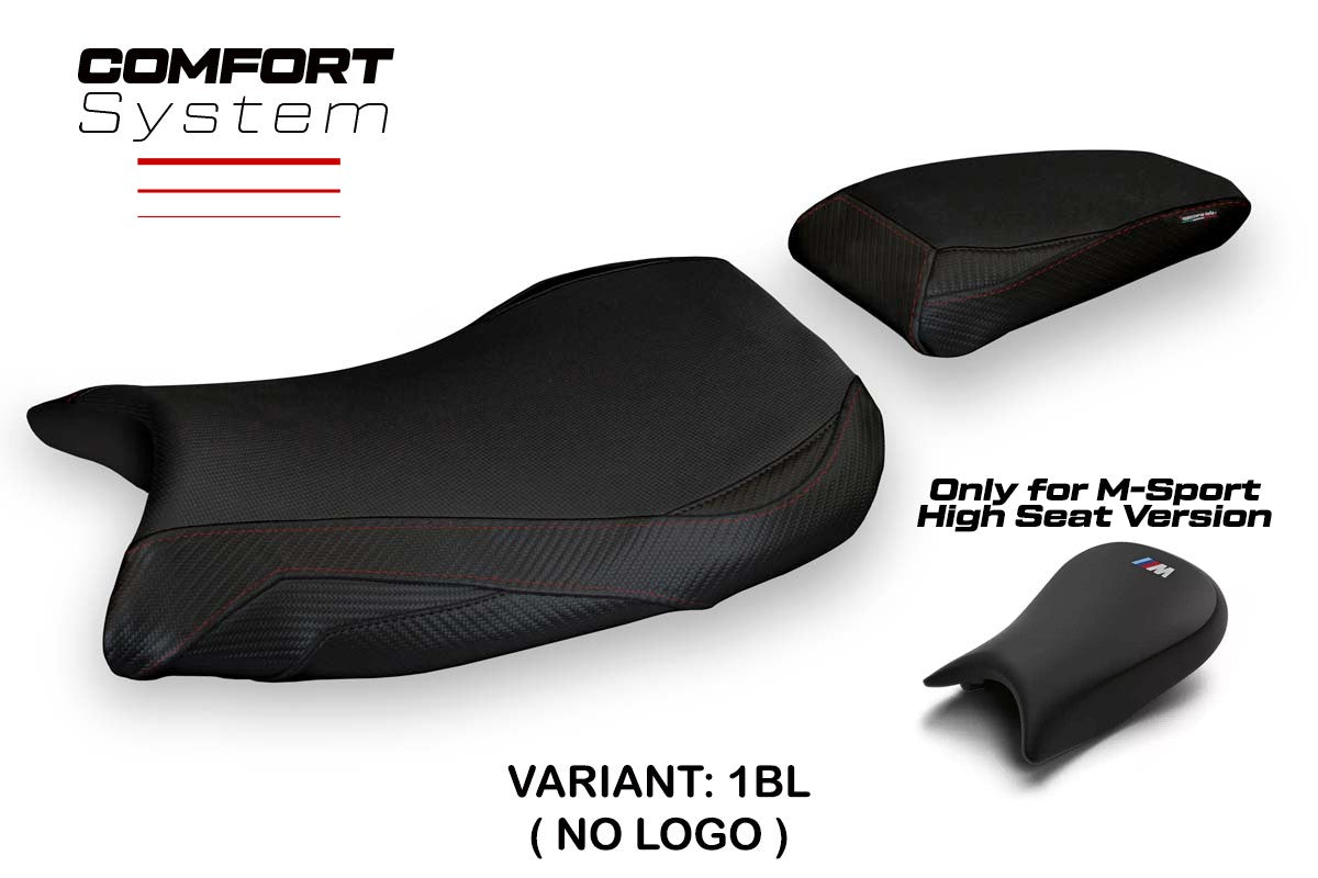Yhteensopiva istuinpäällinen - BMW S 1000 RR M-Sport 2019-2025 - mod Ganja 1 Comfort System