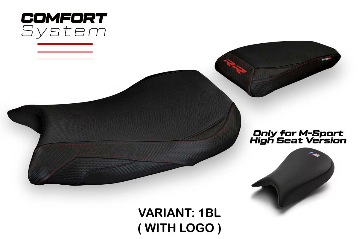 Yhteensopiva istuinpäällinen - BMW S 1000 RR M-Sport 2019-2025 - mod Ganja 1 Comfort System