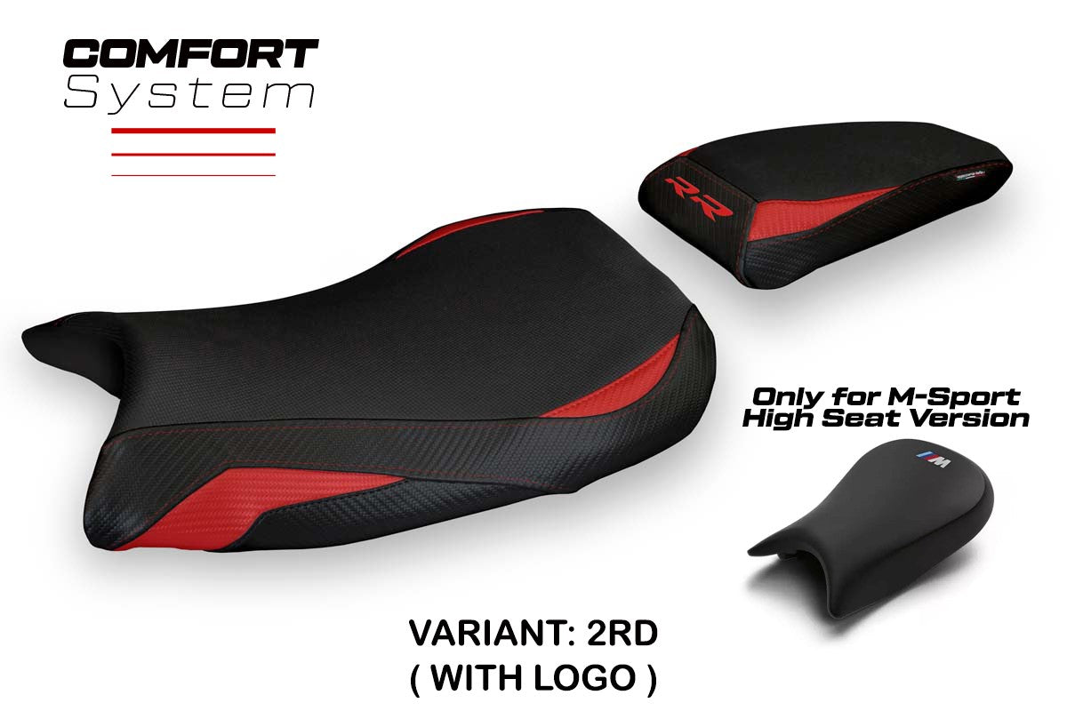 Yhteensopiva istuinpäällinen - BMW S 1000 RR M-Sport 2019-2025 - mod Ganja 1 Comfort System