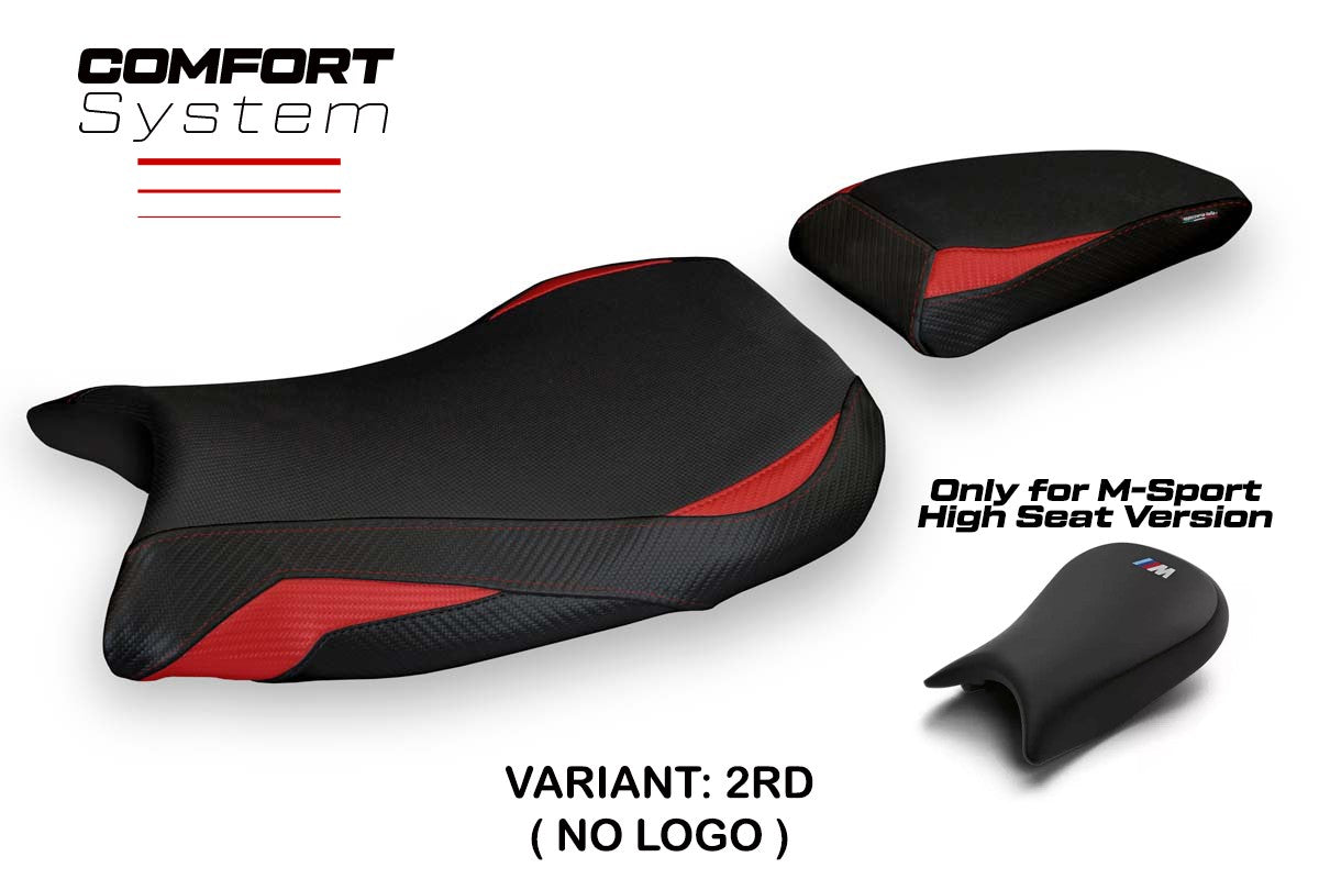 Yhteensopiva istuinpäällinen - BMW S 1000 RR M-Sport 2019-2025 - mod Ganja 1 Comfort System