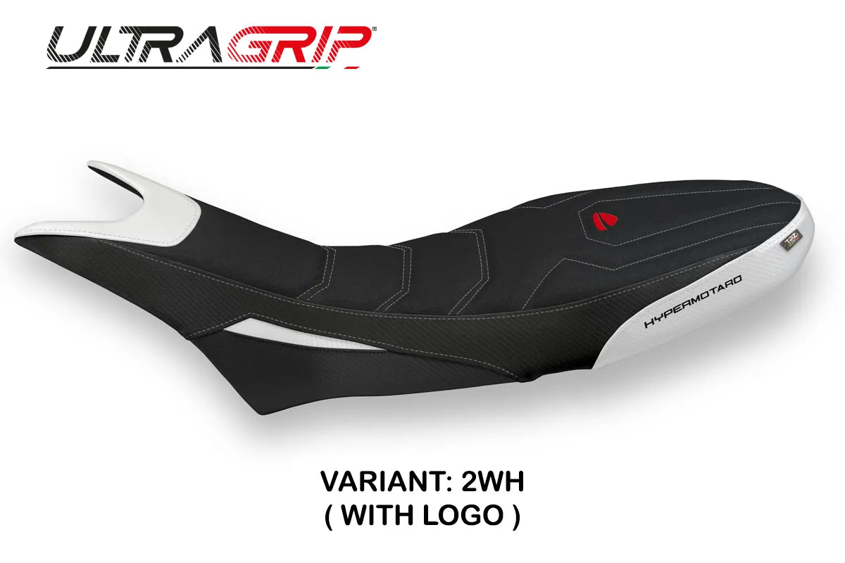 Yhteensopiva istuinpäällinen - Ducati Hypermotard 950 2019-2025 - mod Luna 1 Ultragrip
