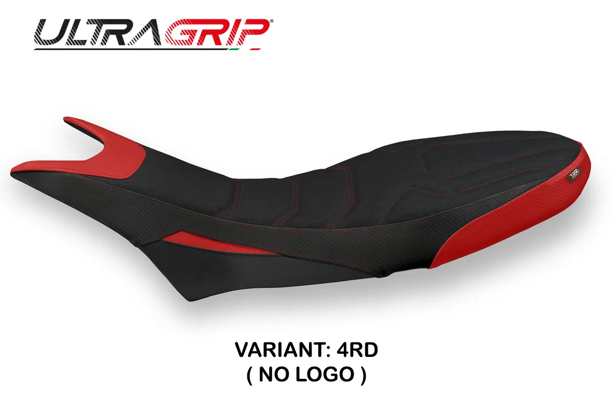 Yhteensopiva istuinpäällinen - Ducati Hypermotard 950 2019-2025 - mod Luna 1 Ultragrip