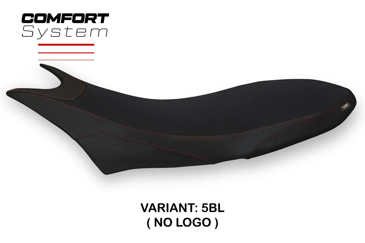 Yhteensopiva istuinpäällinen - Ducati Hypermotard 950 2019-2025 - mod Orlando 1 Comfort System