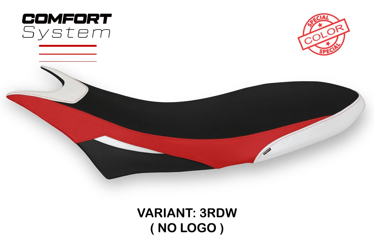 Yhteensopiva istuinpäällinen - Ducati Hypermotard 950 2019-2025 - mod Orlando Special Color Comfort System