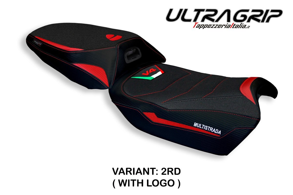 Yhteensopiva istuinpäällinen - Ducati Multistrada V4 2021-2025 - mod Adelaide Ultragrip