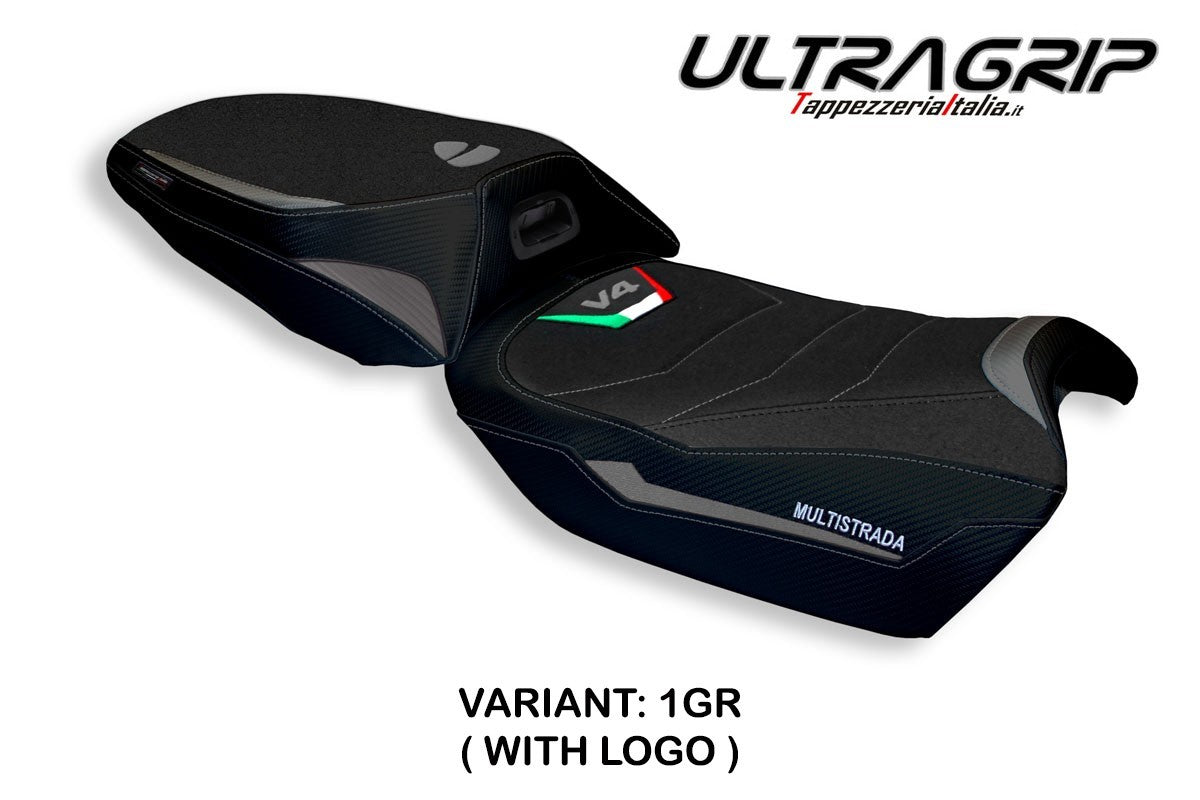 Yhteensopiva istuinpäällinen - Ducati Multistrada V4 2021-2025 - mod Adelaide Ultragrip