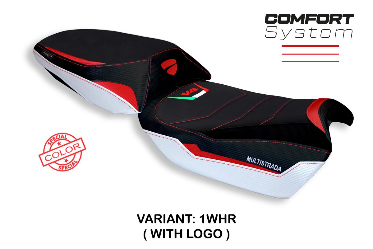 Yhteensopiva istuinpäällinen - Ducati Multistrada V4 2021-2025 - mod Galmi Special Color Comfort System