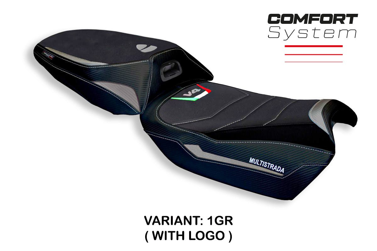 Yhteensopiva istuinpäällinen - Ducati Multistrada V4 2021-2025 - mod Rosita Comfort System