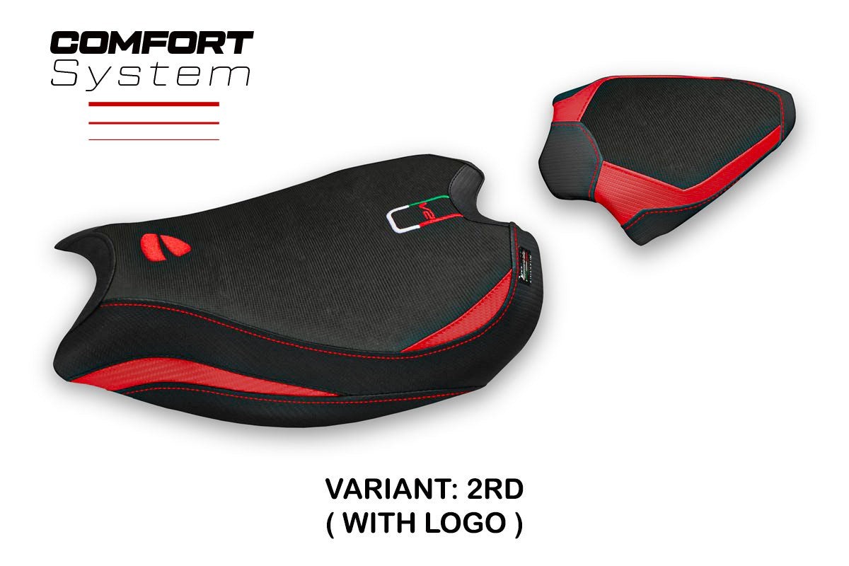 Yhteensopiva istuinpäällinen - Ducati Panigale V2 2020-2024 - mod Zatoca Comfort System