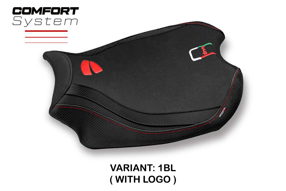 Yhteensopiva istuinpäällinen - Ducati Panigale V4 2018-2024 - mod Glinka Comfort System