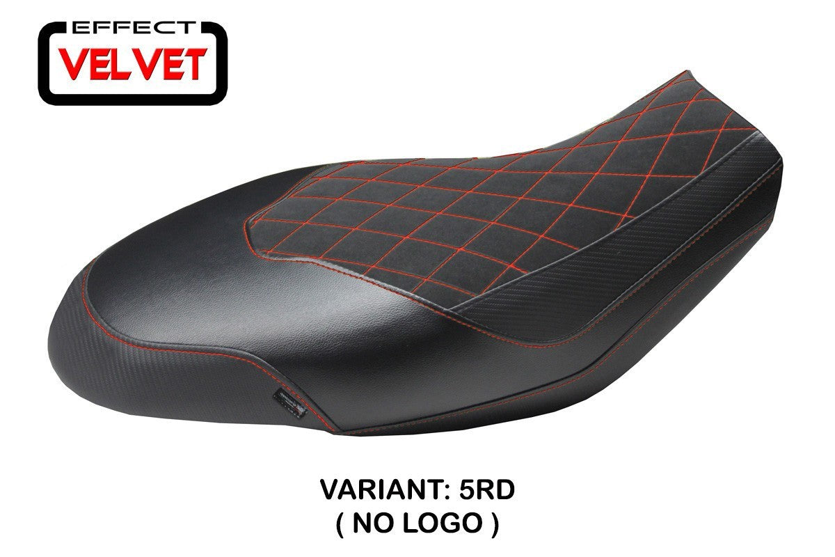 Yhteensopiva istuinpäällinen - Ducati Scrambler 400 / 800 / 1100 2015 - 2024 - Ischia Velvet -versio