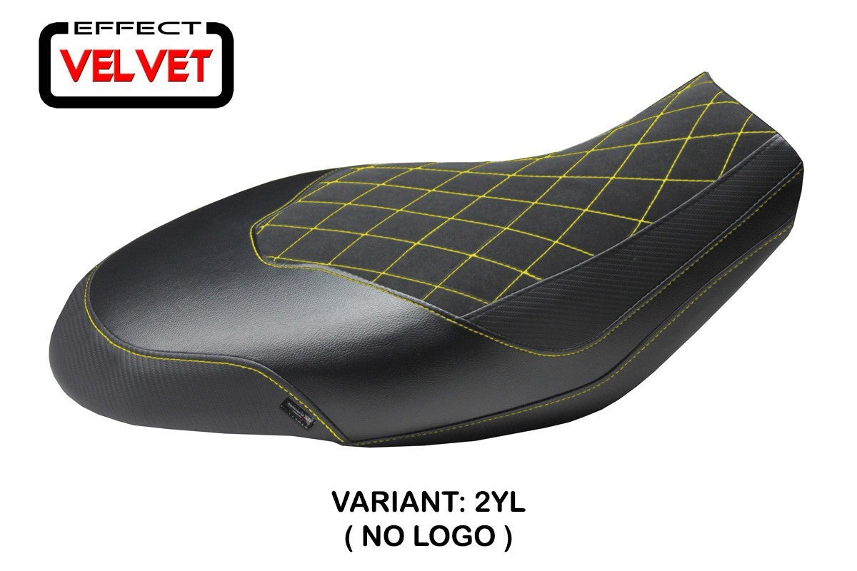 Yhteensopiva istuinpäällinen - Ducati Scrambler 400 / 800 / 1100 2015 - 2024 - Ischia Velvet -versio