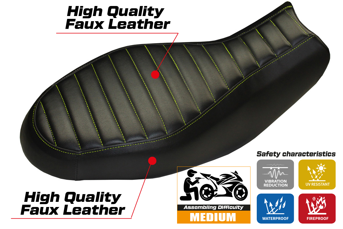 Yhteensopiva istuinpäällinen - Ducati Scrambler 400 / 800 / 1100 2015 - 2024 - mod Procida