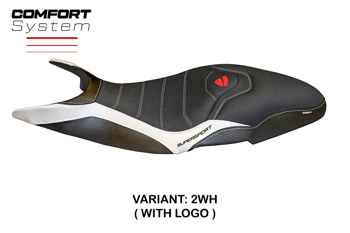 Yhteensopiva istuinpäällinen - Ducati Super Sport 2017-2024 - mod Pistoia 3 Comfort System