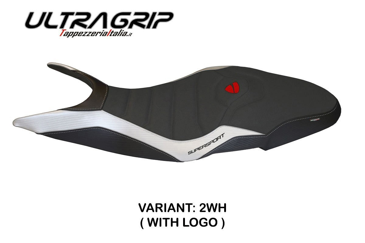 Yhteensopiva istuinpäällinen - Ducati Super Sport 2017-2024 - mod Pistoia 1 Ultragrip