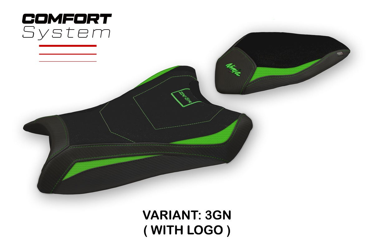 Yhteensopiva istuinpäällinen - Kawasaki Ninja ZX 6 R 2019-2025 - mod Anadia Comfort System