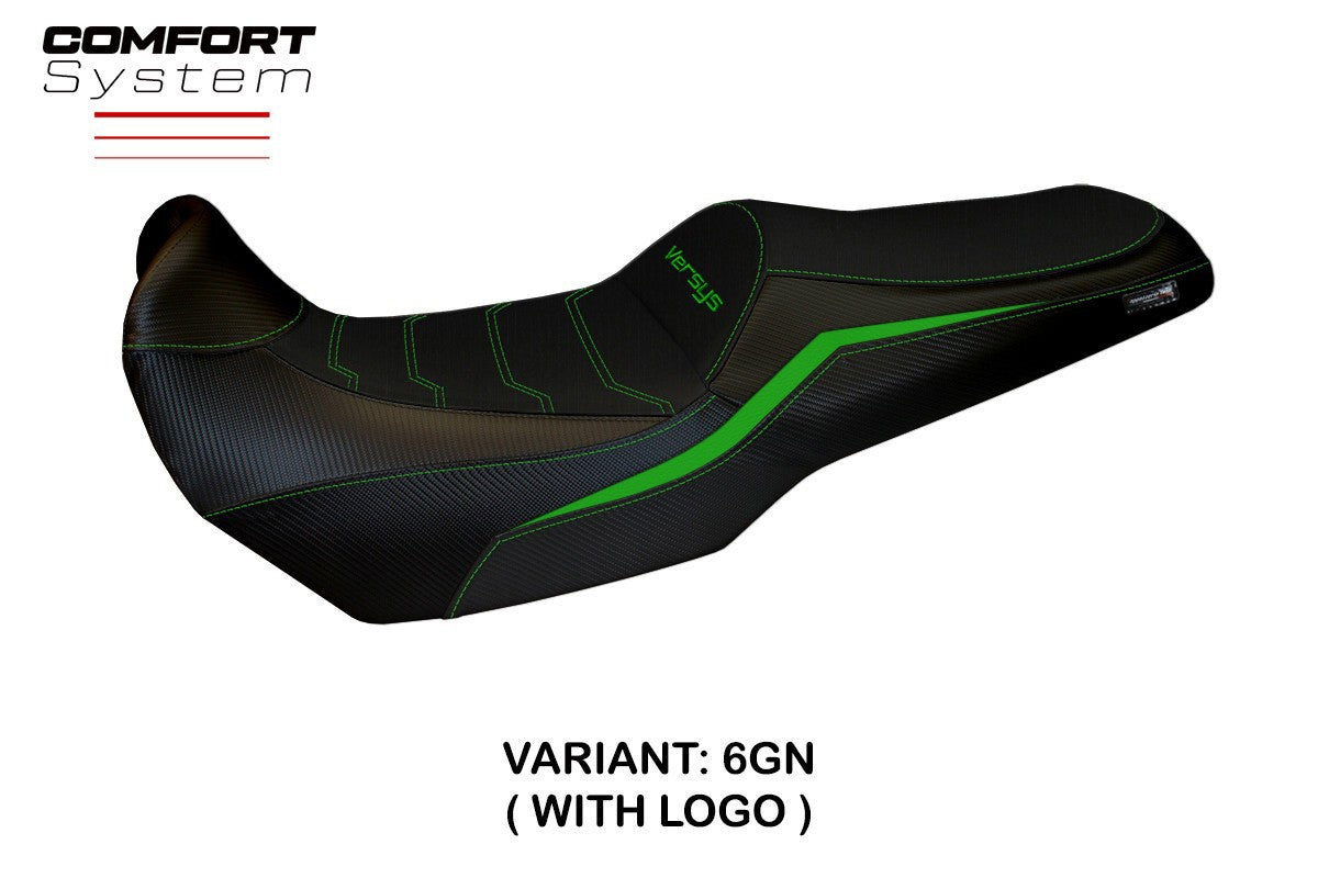 Yhteensopiva istuinpäällinen - Kawasaki Versys 1000 2019-2024 - mod Elvas Comfort System