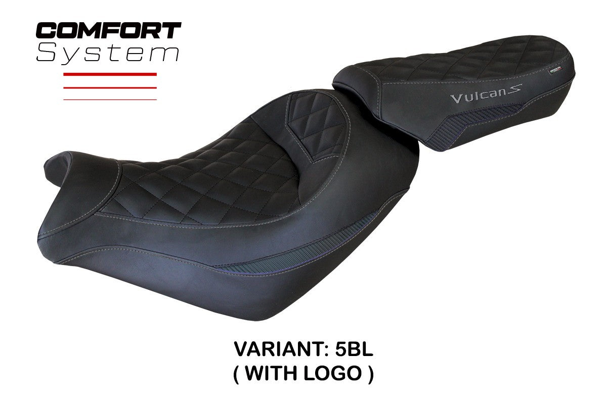 Yhteensopiva istuinpäällinen - Kawasaki Vulcan 650 2014-2025 - mod Taipei Comfort System