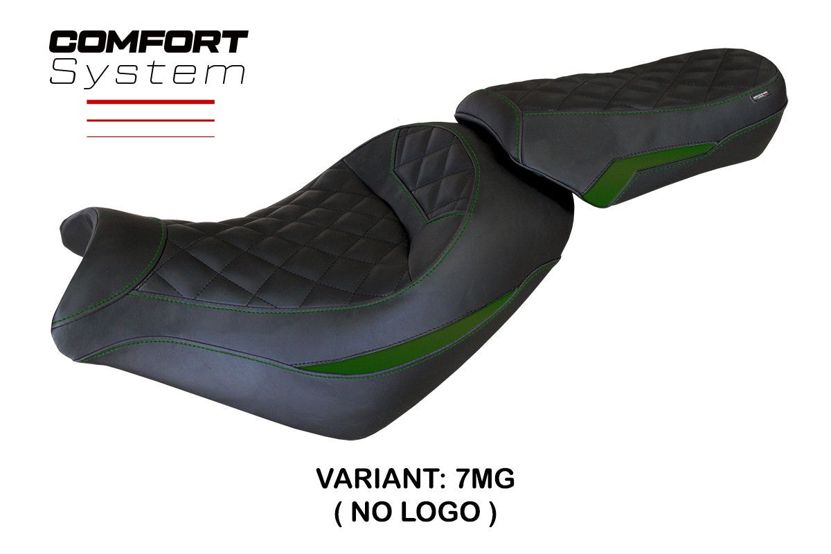 Yhteensopiva istuinpäällinen - Kawasaki Vulcan 650 2014-2025 - mod Taipei Comfort System