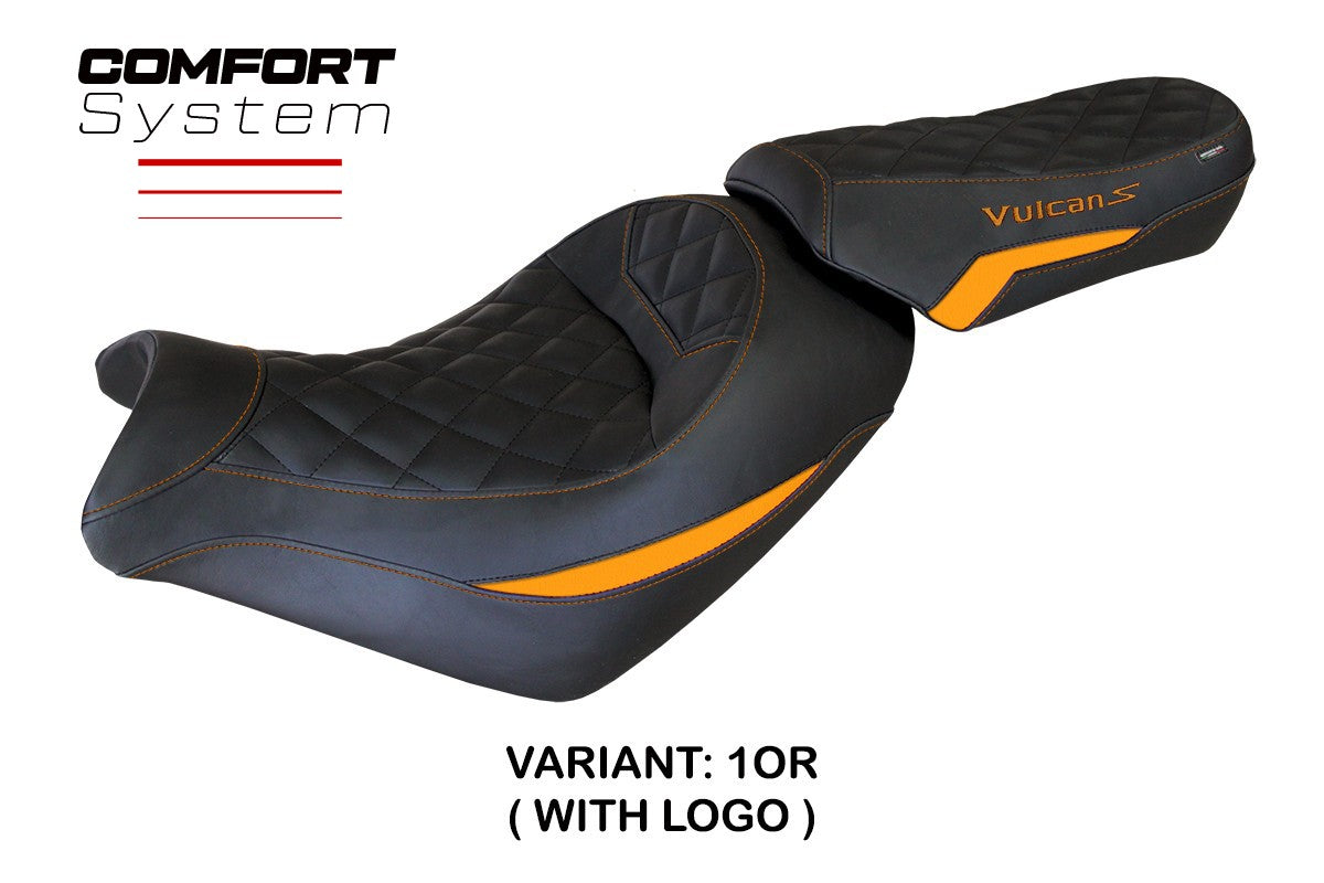 Yhteensopiva istuinpäällinen - Kawasaki Vulcan 650 2014-2025 - mod Taipei Comfort System