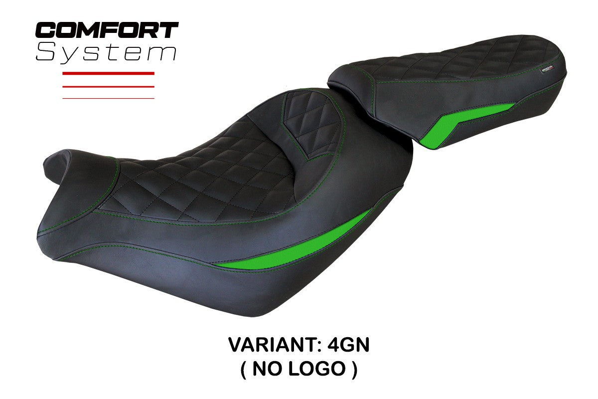 Yhteensopiva istuinpäällinen - Kawasaki Vulcan 650 2014-2025 - mod Taipei Comfort System