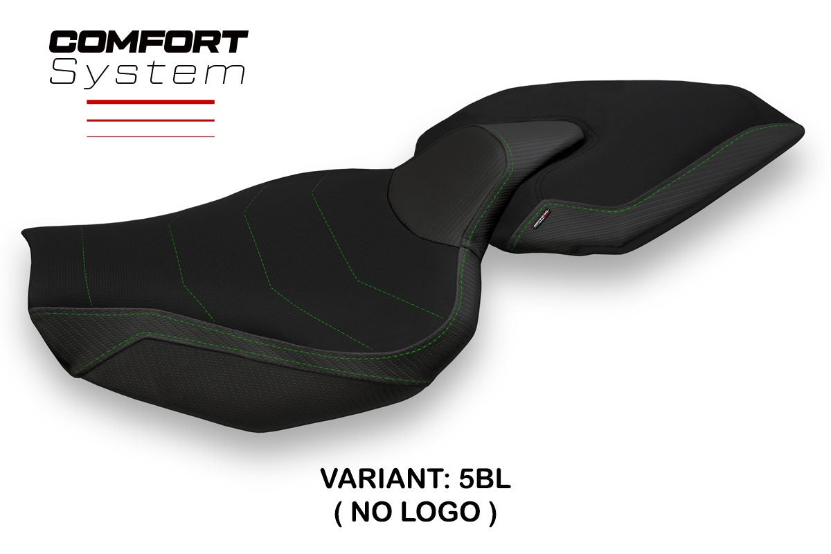 Yhteensopiva istuinpäällinen - Kawasaki Z 1000 2014-2021 - mod Ellos 1 Comfort System