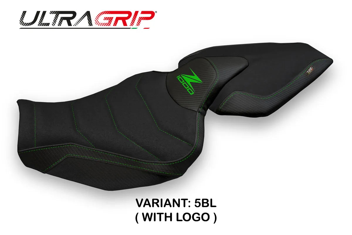 Yhteensopiva istuinpäällinen - Kawasaki Z 1000 2014 - 2021 - mod Hedemora 1 Ultragrip