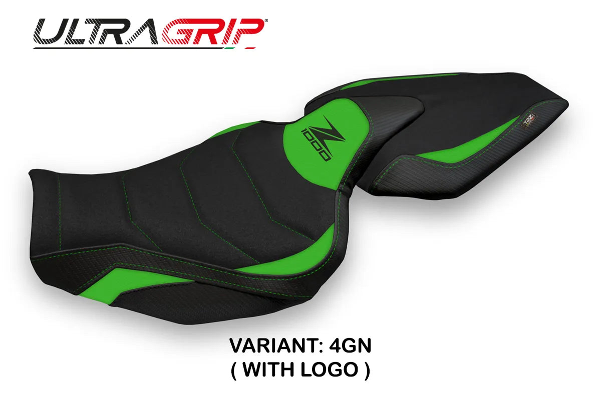 Yhteensopiva istuinpäällinen - Kawasaki Z 1000 2014 - 2021 - mod Hedemora 1 Ultragrip