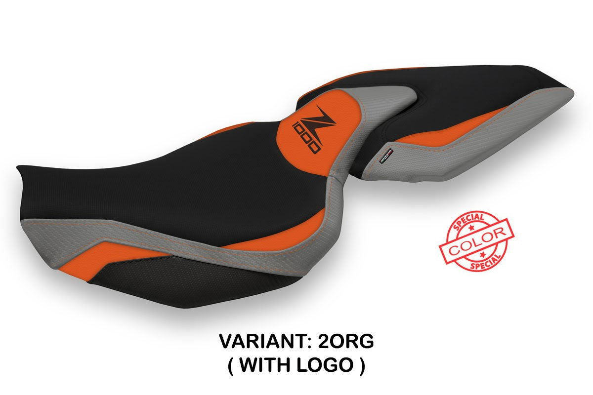 Yhteensopiva istuinpäällinen - Kawasaki Z 1000 2014 - 2021 - mod Mellby Special Color