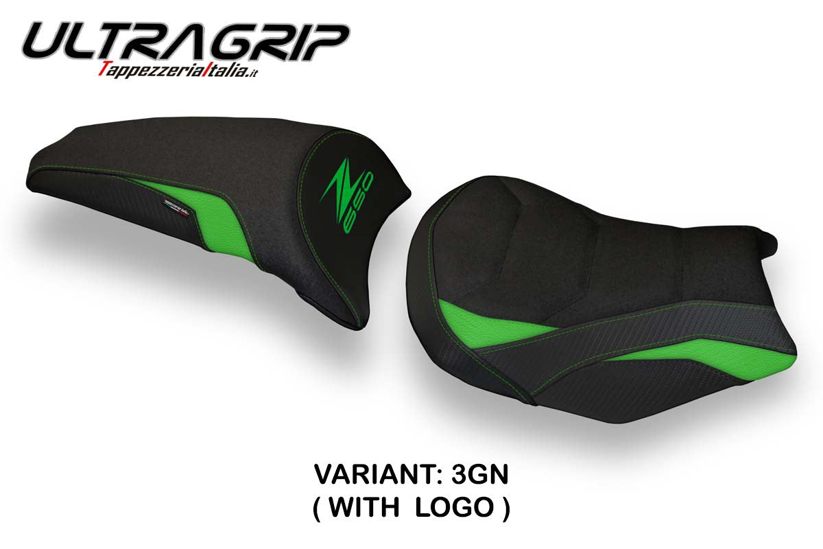 Yhteensopiva istuinpäällinen - Kawasaki Z 650 2017-2025 - Scopeti 1 Ultragrip -modifikaatio