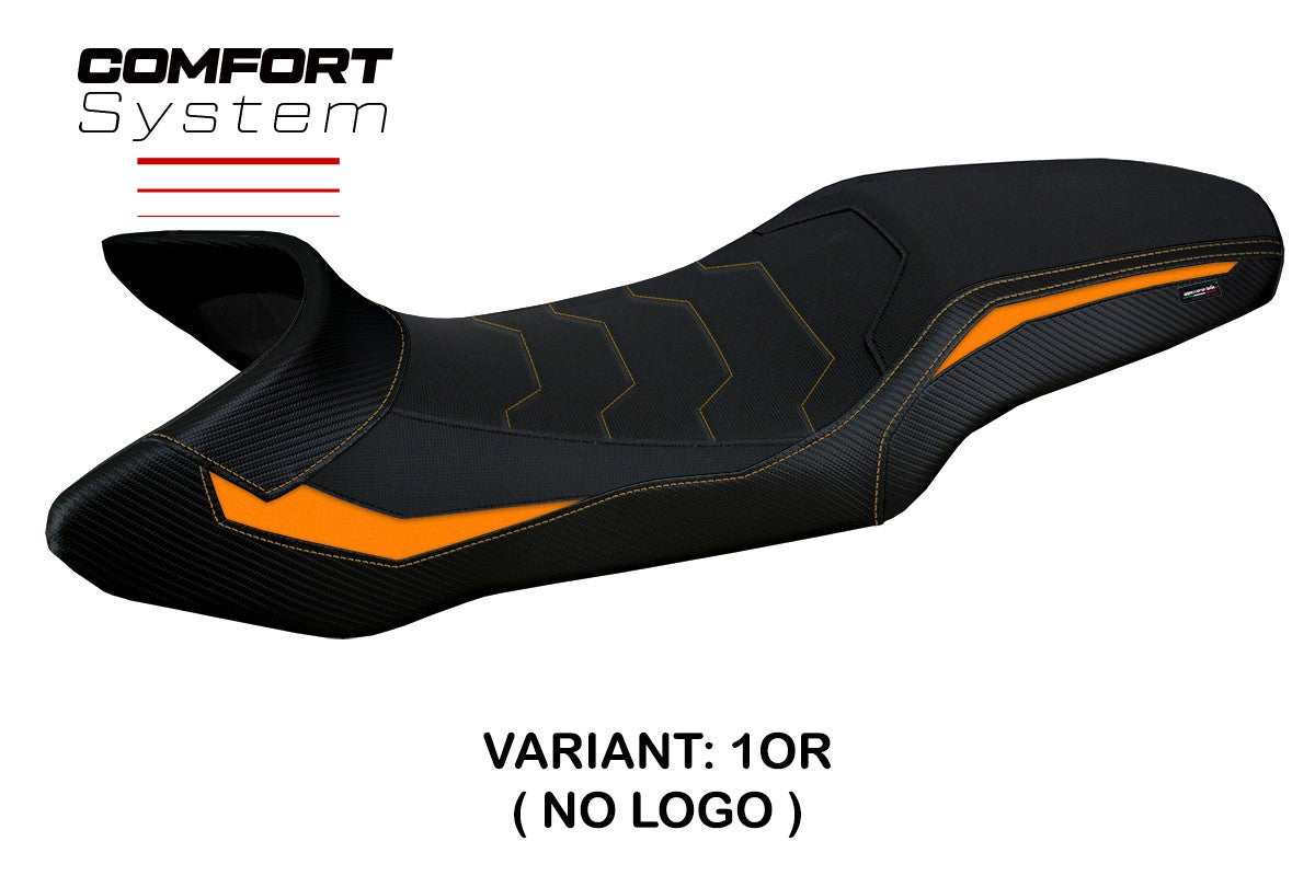 Yhteensopiva istuinpäällinen - KTM 1290 Super Adventure R 2021-2023 - mod Erice Comfort System