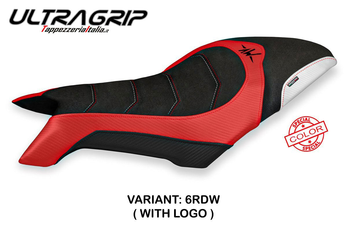 Yhteensopiva istuinpäällinen - MV Agusta Dragster 800 2019-2025 - mod Svaliava Special Color Ultragrip