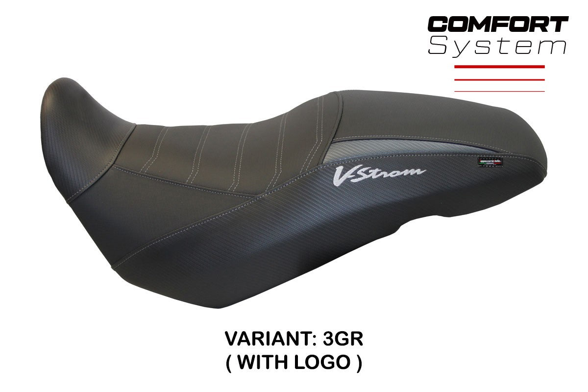 Yhteensopiva istuinpäällinen - Suzuki V-Strom 650 2017-2024 - mod Georgia Comfort System