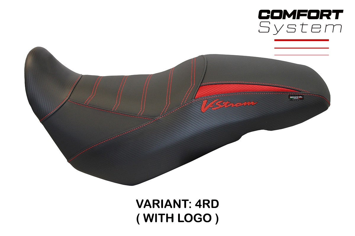 Yhteensopiva istuinpäällinen - Suzuki V-Strom 650 2017-2024 - mod Georgia Comfort System