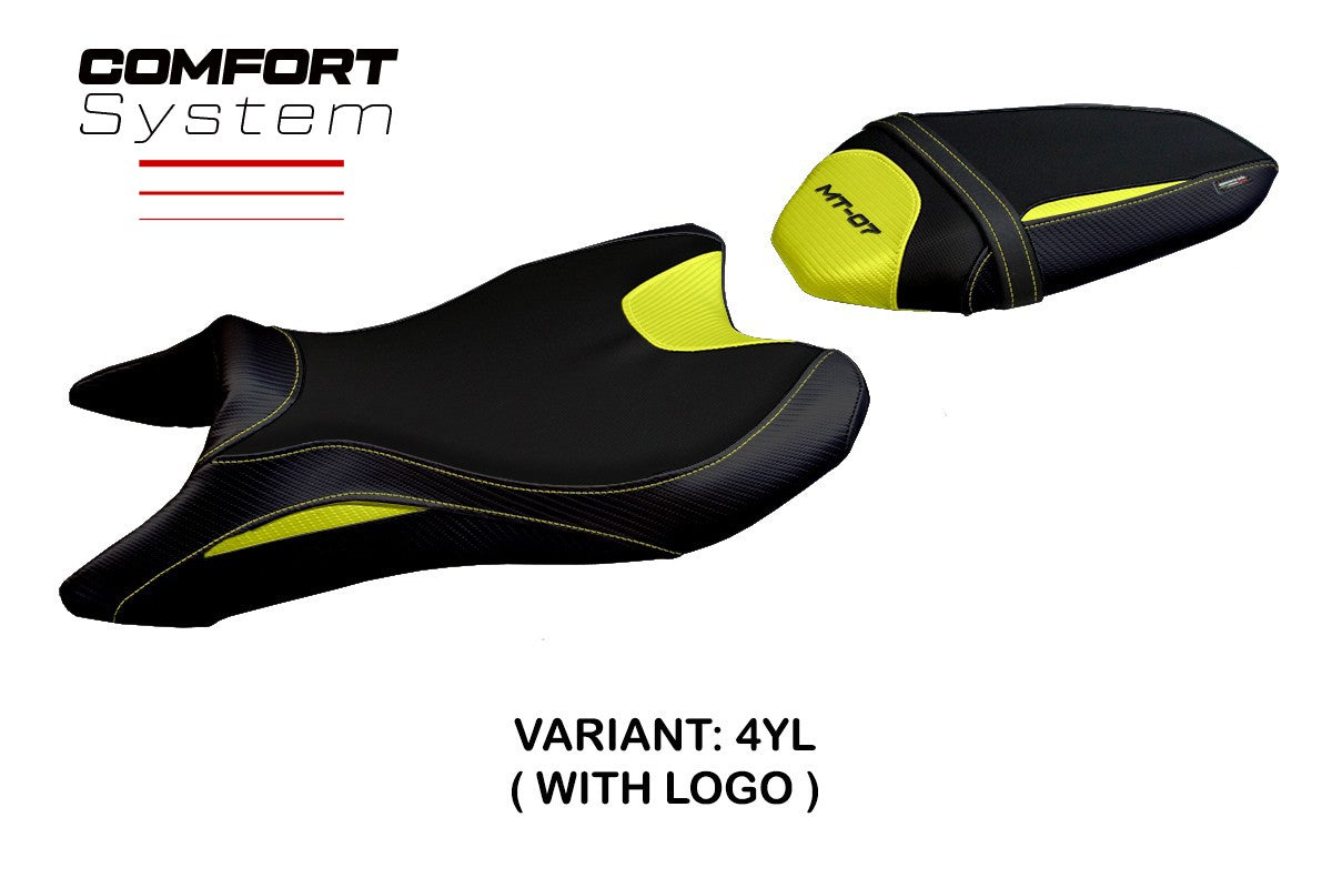Yhteensopiva istuinpäällinen - Yamaha MT-07 2018-2024 - mod Sanya Comfort System