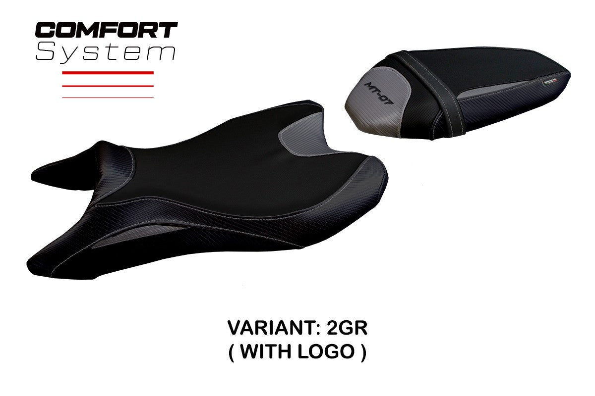 Yhteensopiva istuinpäällinen - Yamaha MT-07 2018-2024 - mod Sanya Comfort System