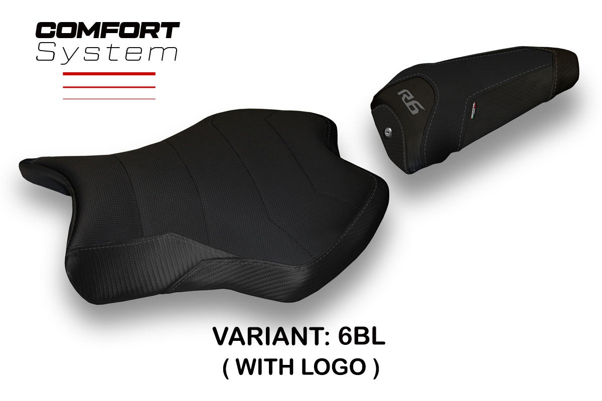 Yhteensopiva istuinpäällinen - Yamaha R6 2017-2025 - mod Alba 2 Comfort System