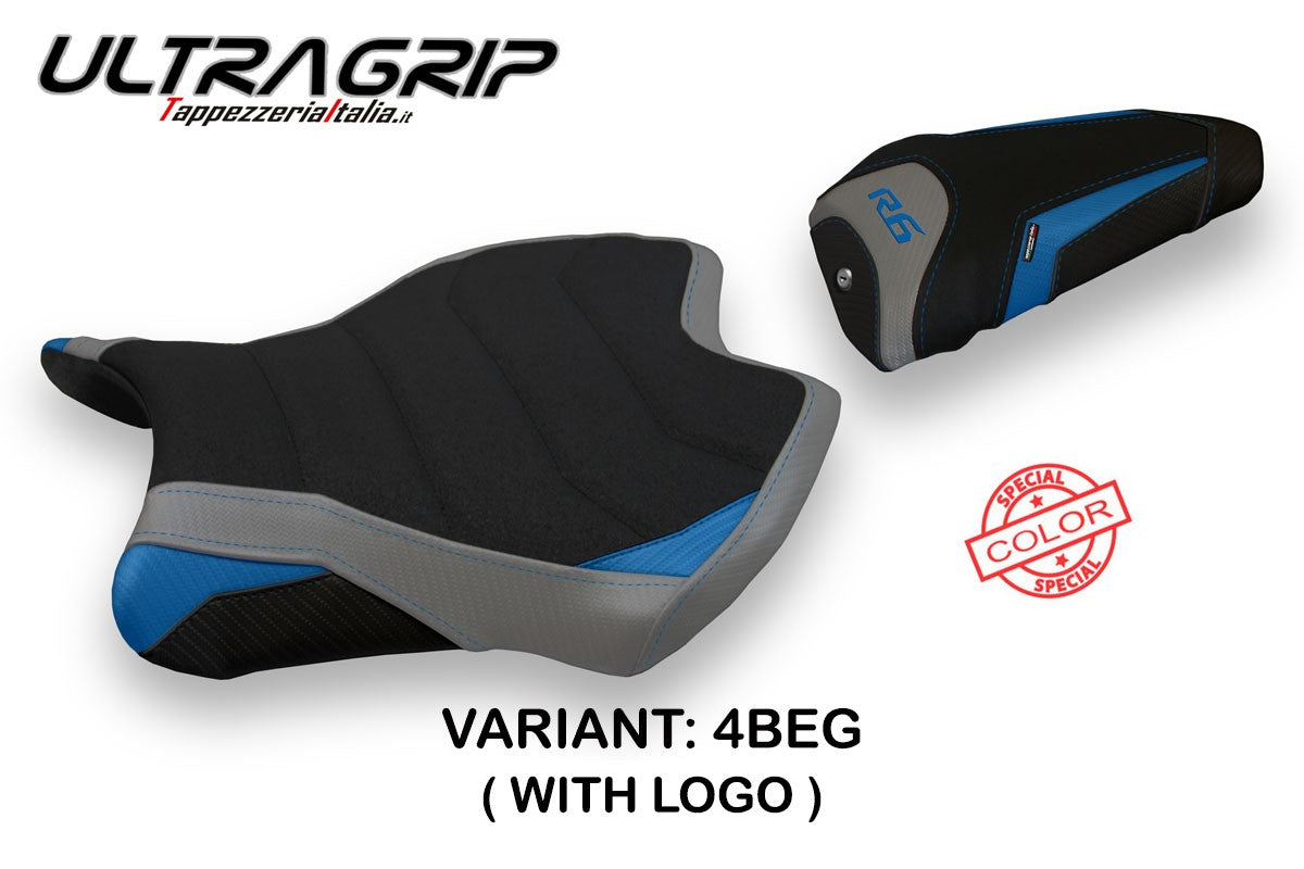 Yhteensopiva istuinpäällinen - Yamaha R6 2017-2025 - mod Helsinki Special Color Ultragrip